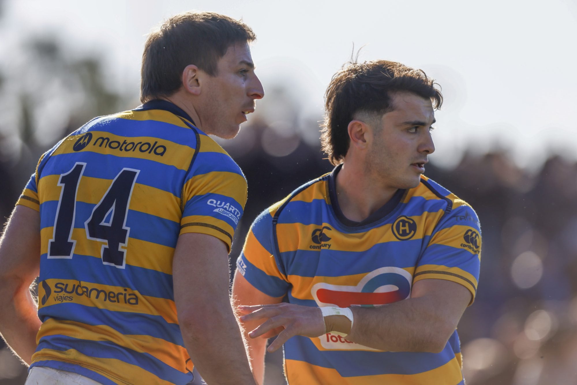 Sebastián Cancelliere y Fermín Ormaechea, de Hindú
