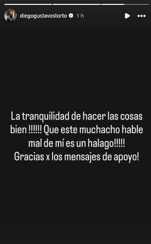 Quién es Diego Storto, el abogado contra el que apuntó Facundo Moyano 7 Storto respondió a las críticas vertidas en su contra por parte de Facundo Moyano mediante una publicación en su cuenta de Instagram