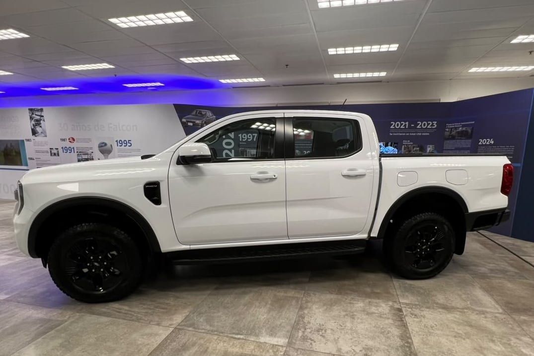 Un vistazo al prototipo de la Ranger PHEV (híbrida enchufable)