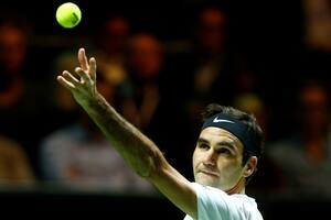 Federer será el N° 1, pero llegó a la final de Rotterdam y quiere otro título