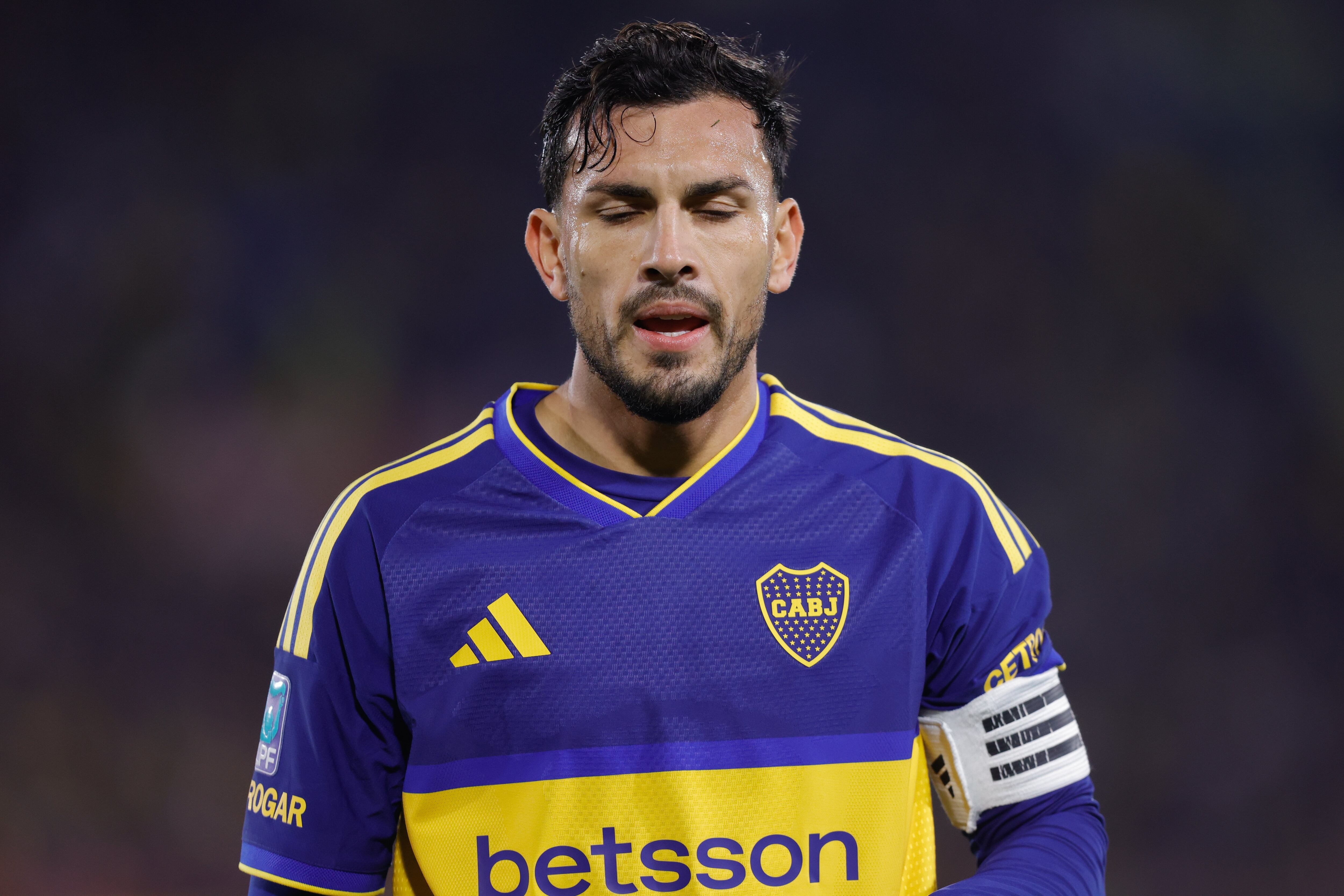 El lamento de Leandro Paredes tras una jugada desperdiciada por Boca ante Vélez