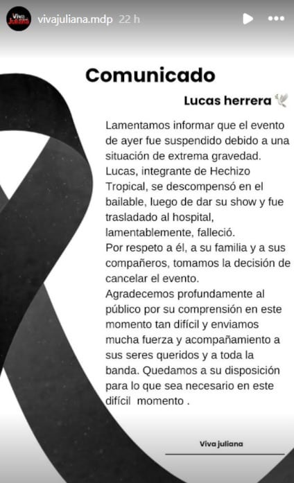 El comunicado de Viva Juliana, el boliche marplatense