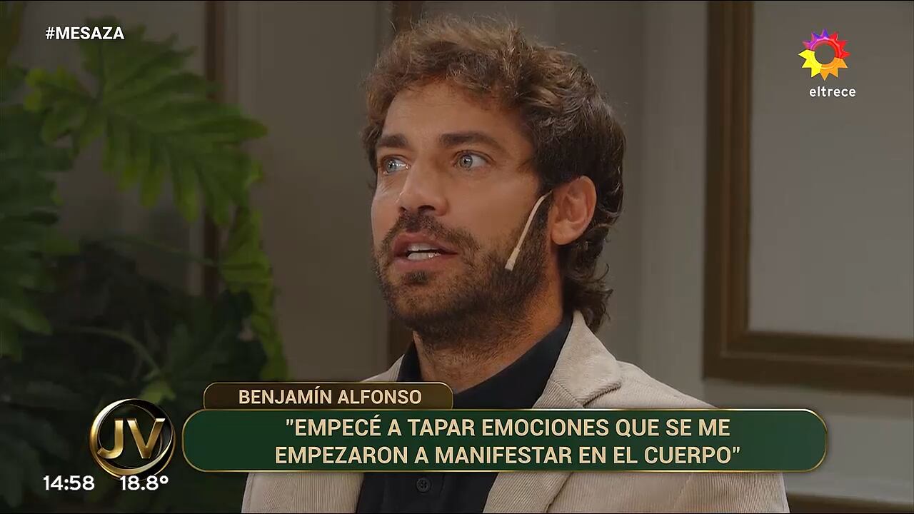 El actor contó que bajó 13 kilos después de que lo desvincularon de la serie porque no podía procesar la comida