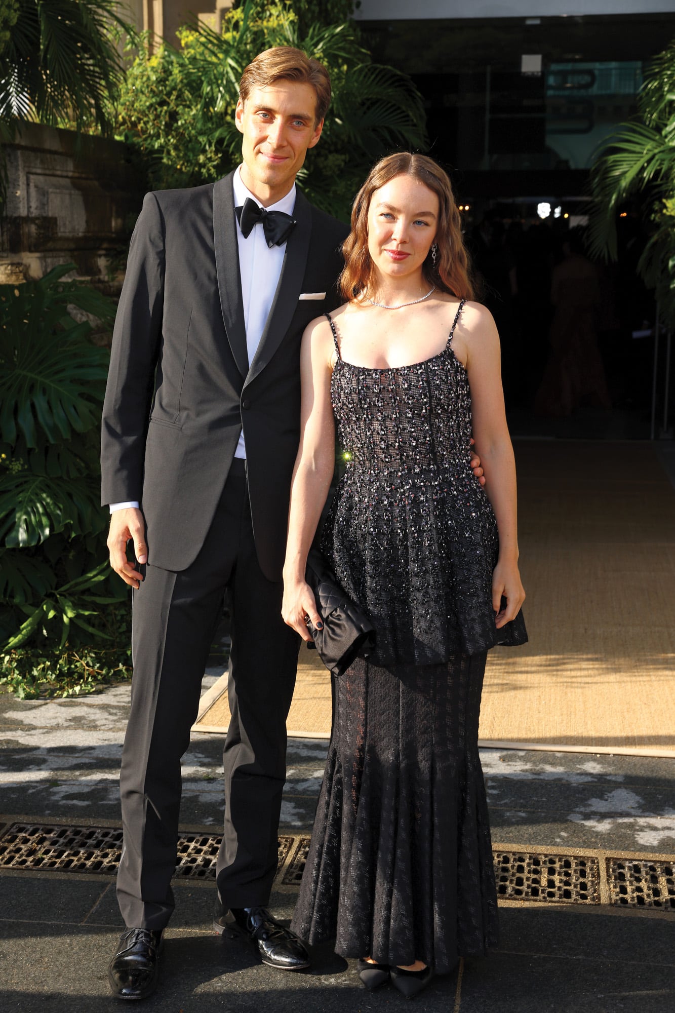 Alexandra de Hannover y Ben-Sylvester Strautmann durante el Bal d’Été celebrado en el Museo de Artes Decorativas de París, en 2025