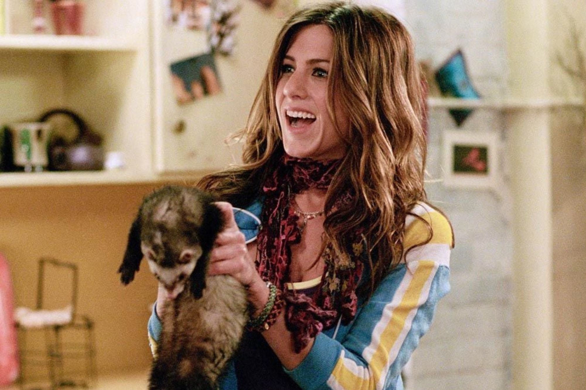 El personaje de Jennifer Aniston, Polly Price, tenía un hurón