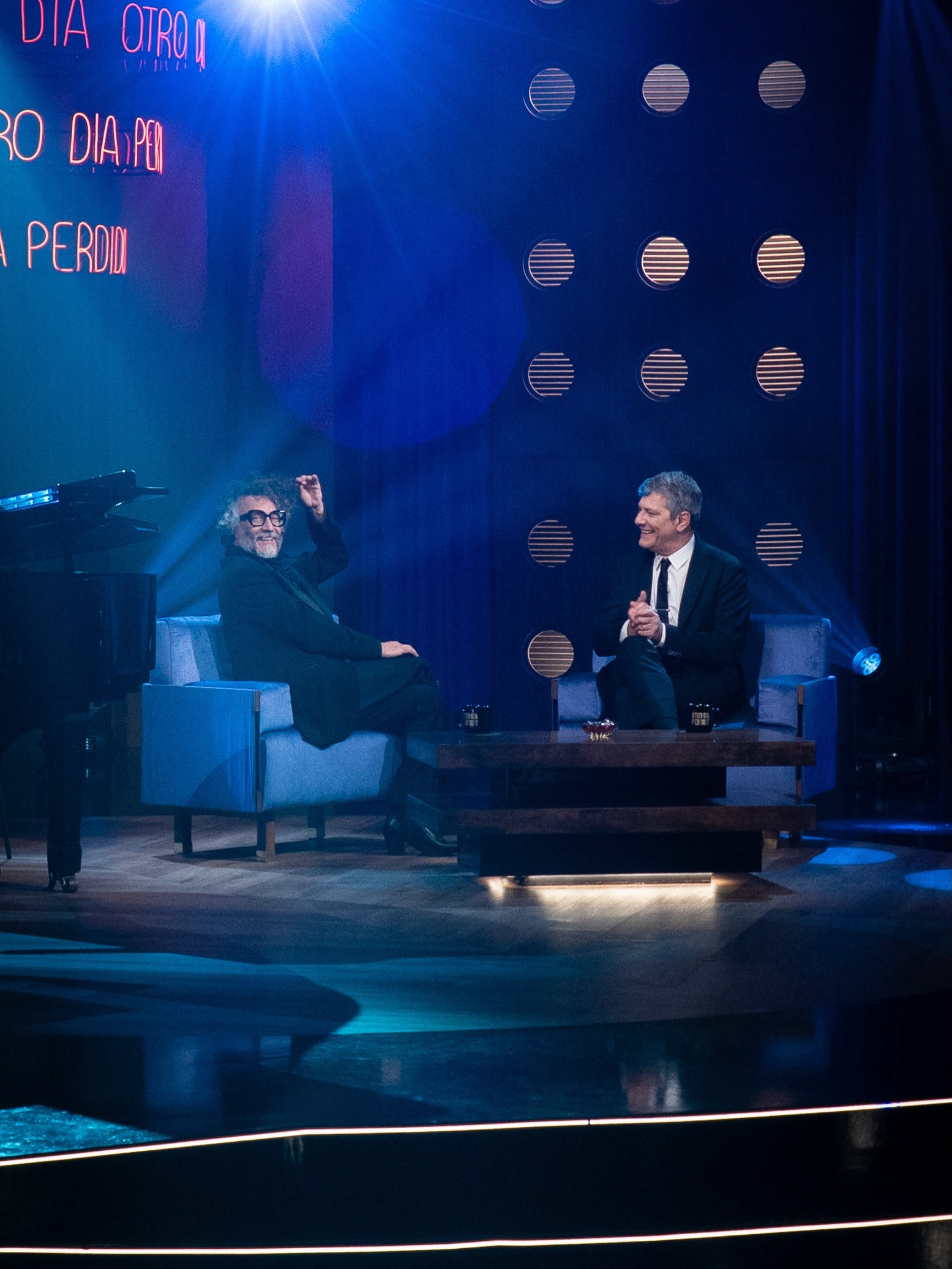 Fito Páez tuvo un mano a mano con Mario Pergolini en Otro día perdido (Foto: Otro día perdido)