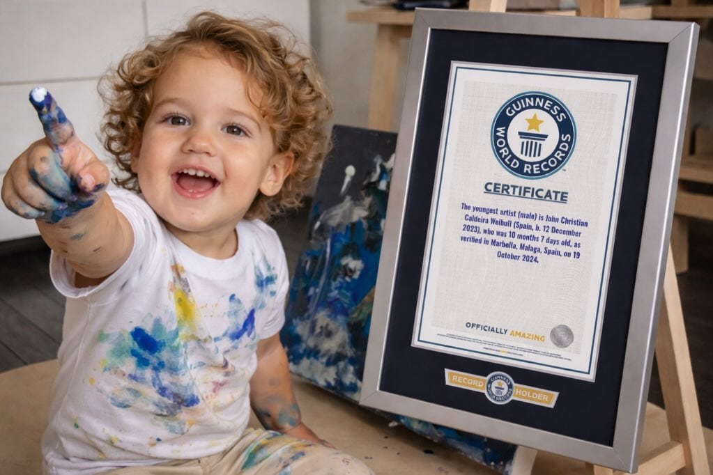 John es considerado un niño genio del arte