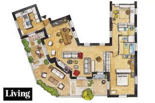 Cómo resolver la decoración de un departamento en ochava