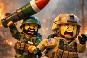 "Poderosa propaganda": la BBC habla con el hombre que está usando la IA para hacer videos para Irán con la estética de Lego
