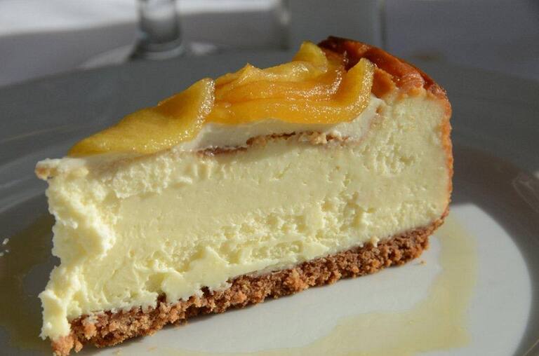 Cheesecake de limón bajas calorías 