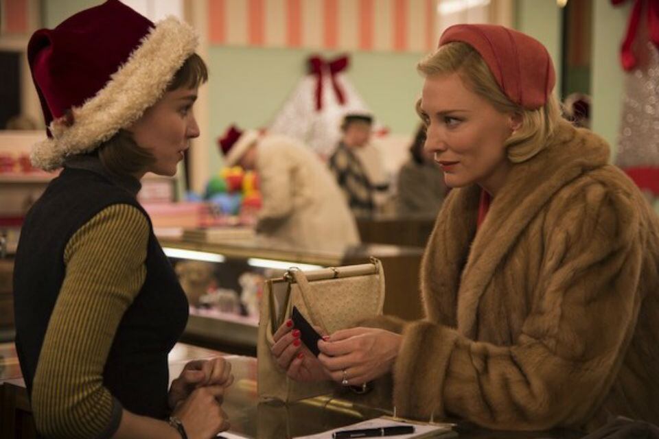 Rooney Mara y Cate Blanchett en Carol