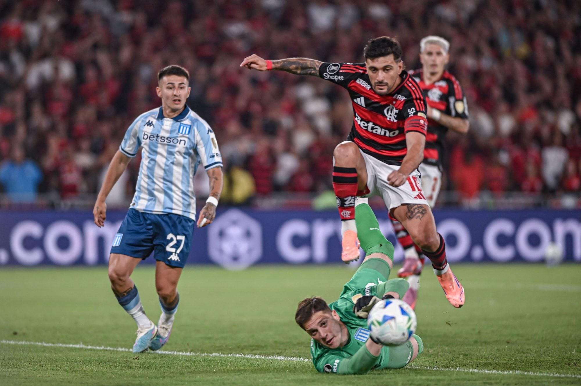 Rating: cuánto midió el primer partido entre Flamengo versus Racing por un lugar en la final de la Copa Libertadores
