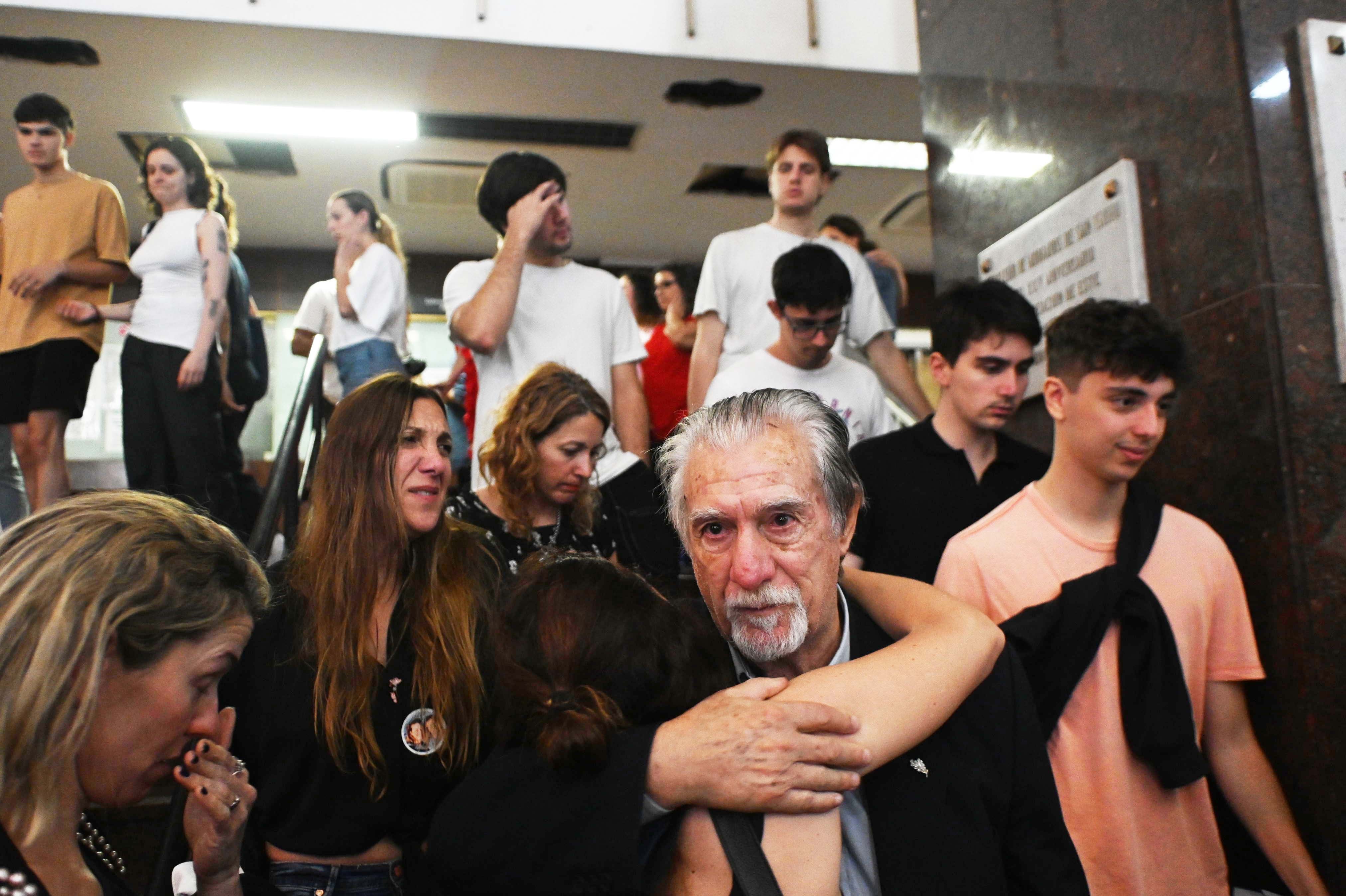 Federico Stornani, el día que el Tribunal Oral en lo Criminal (TOC) Nº 1 de San Isidro condenó a Pablo Torres Lacal