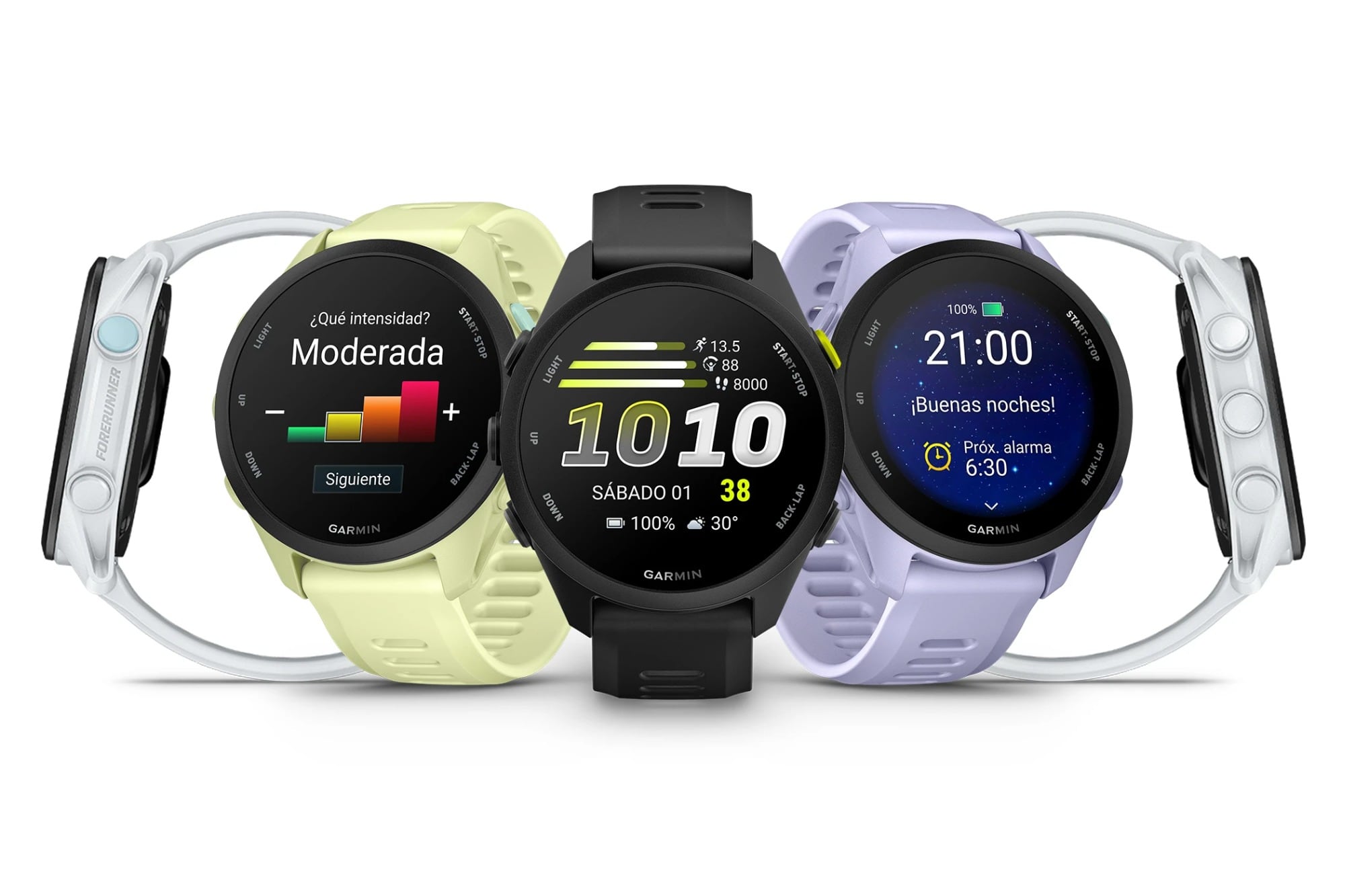 Es posible sumar aplicaciones, cambiar el aspecto del reloj y ver notificaciones del celular en el Garmin Forerunner 70