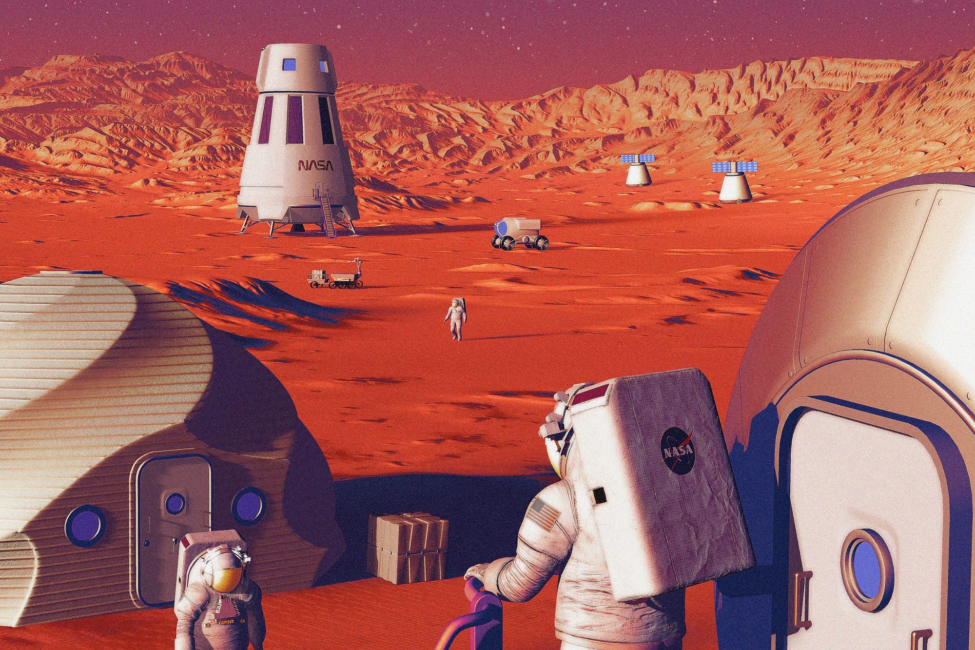 Con la idea de viajar a Marte cada vez más cerca en el tiempo, NASA quiere asegurarse de la supervivencia espacial