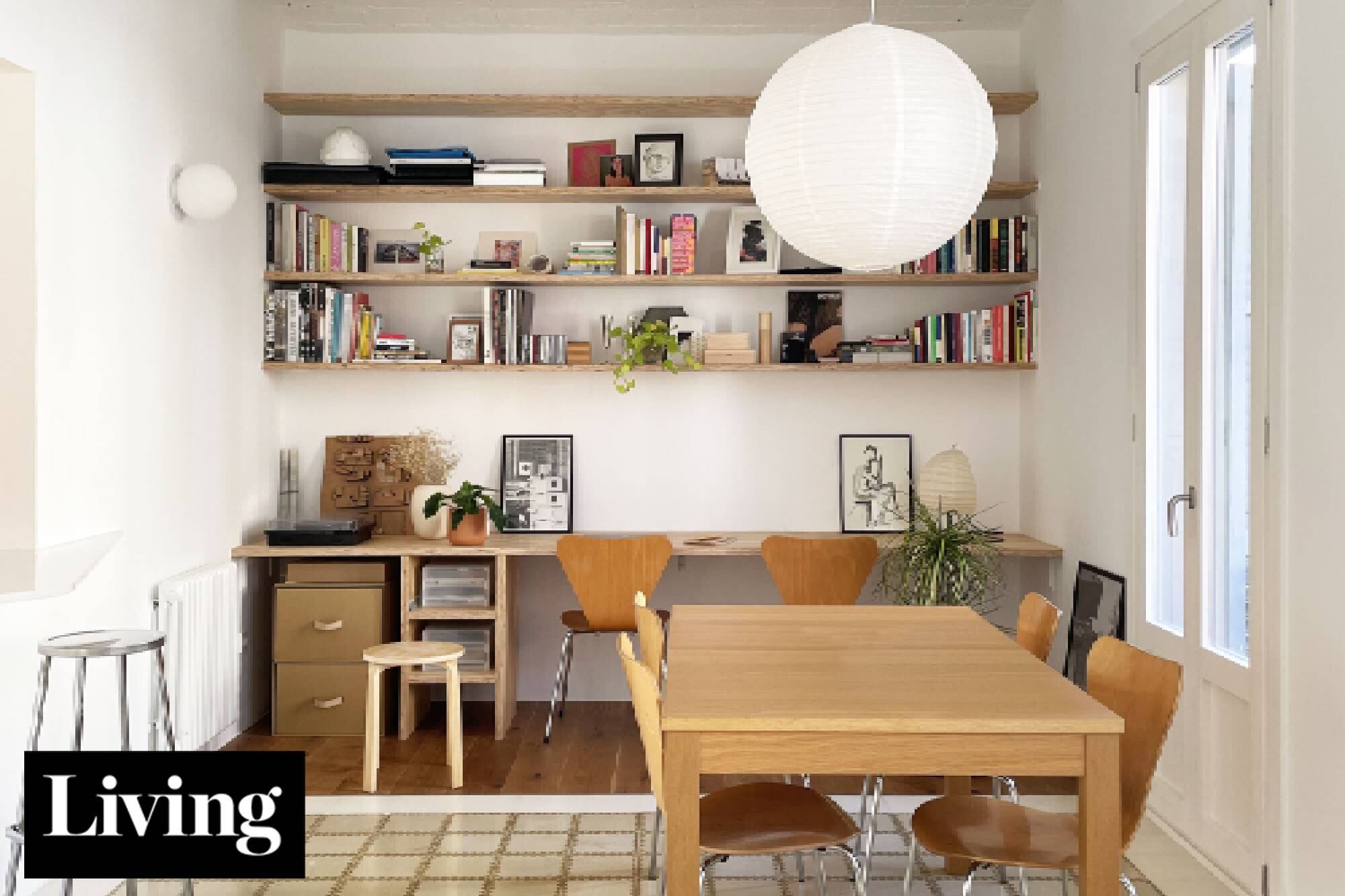 En Barcelona: un departamento de cien años, hoy contemporáneo