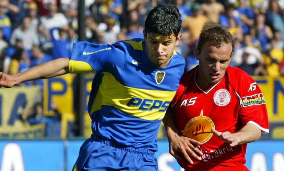 Víctor Ormazábal jugó tres años en la Primera de Boca