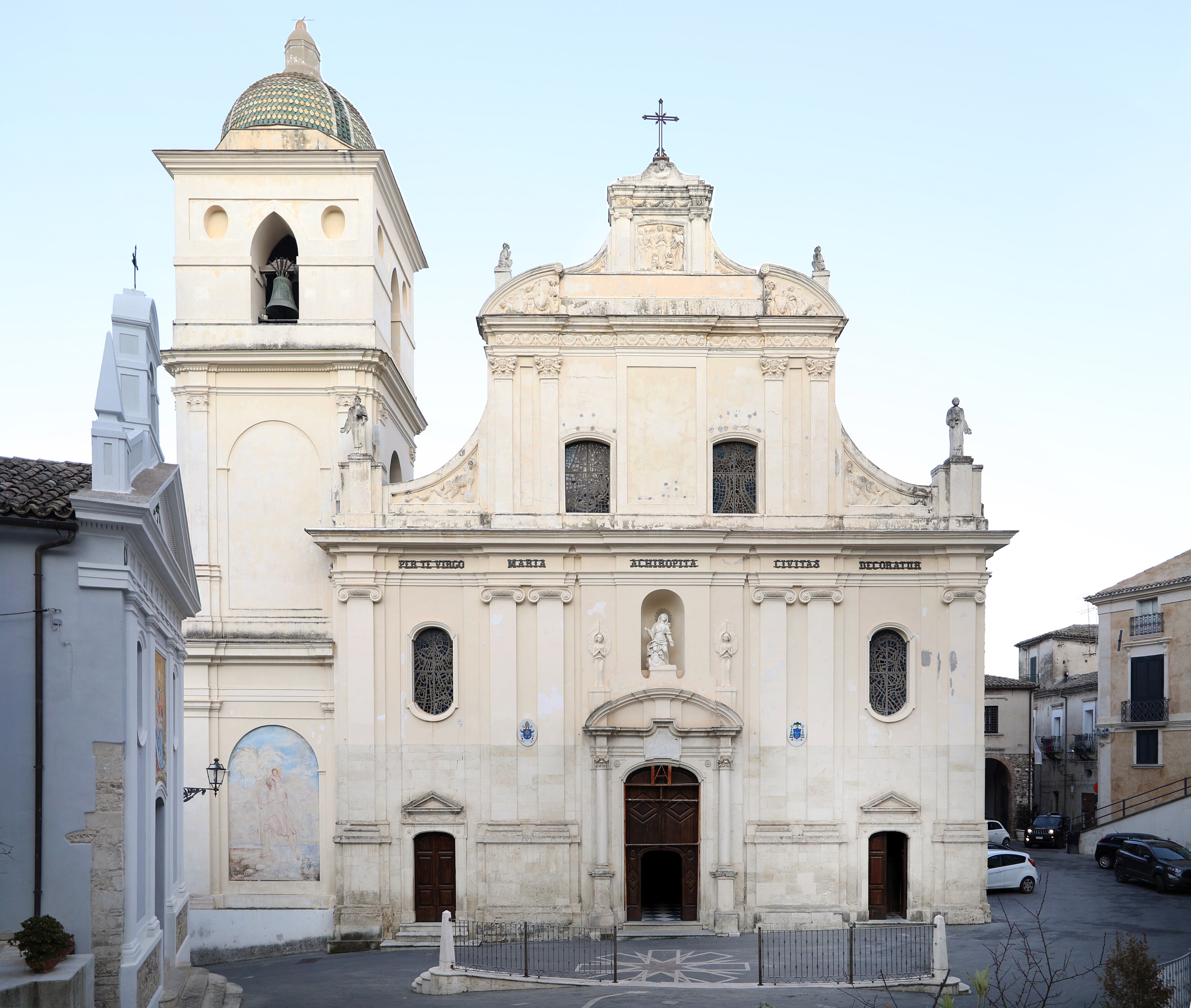 Catedral de María Santísima Achiropita, así se llamaba la bisabuela del presidente Milei.
