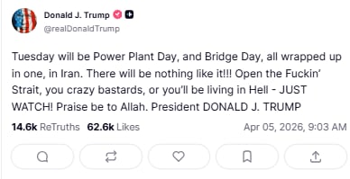 La nueva amenaza de Trump a Irán