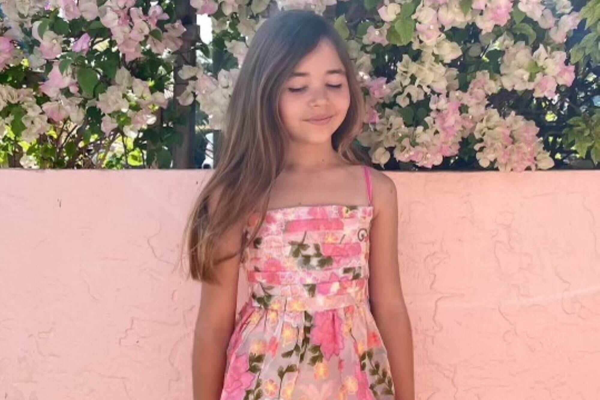 Leah Lendel, la niña de nueve años que Álvarez rescató del ataque de un tiburón, en una playa de Florida