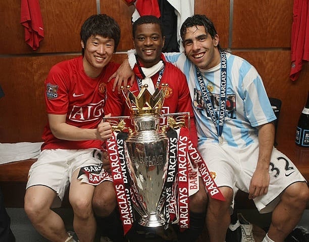 Tévez, Evra y Ji-sung Park vivieron la época dorada del Manchester United