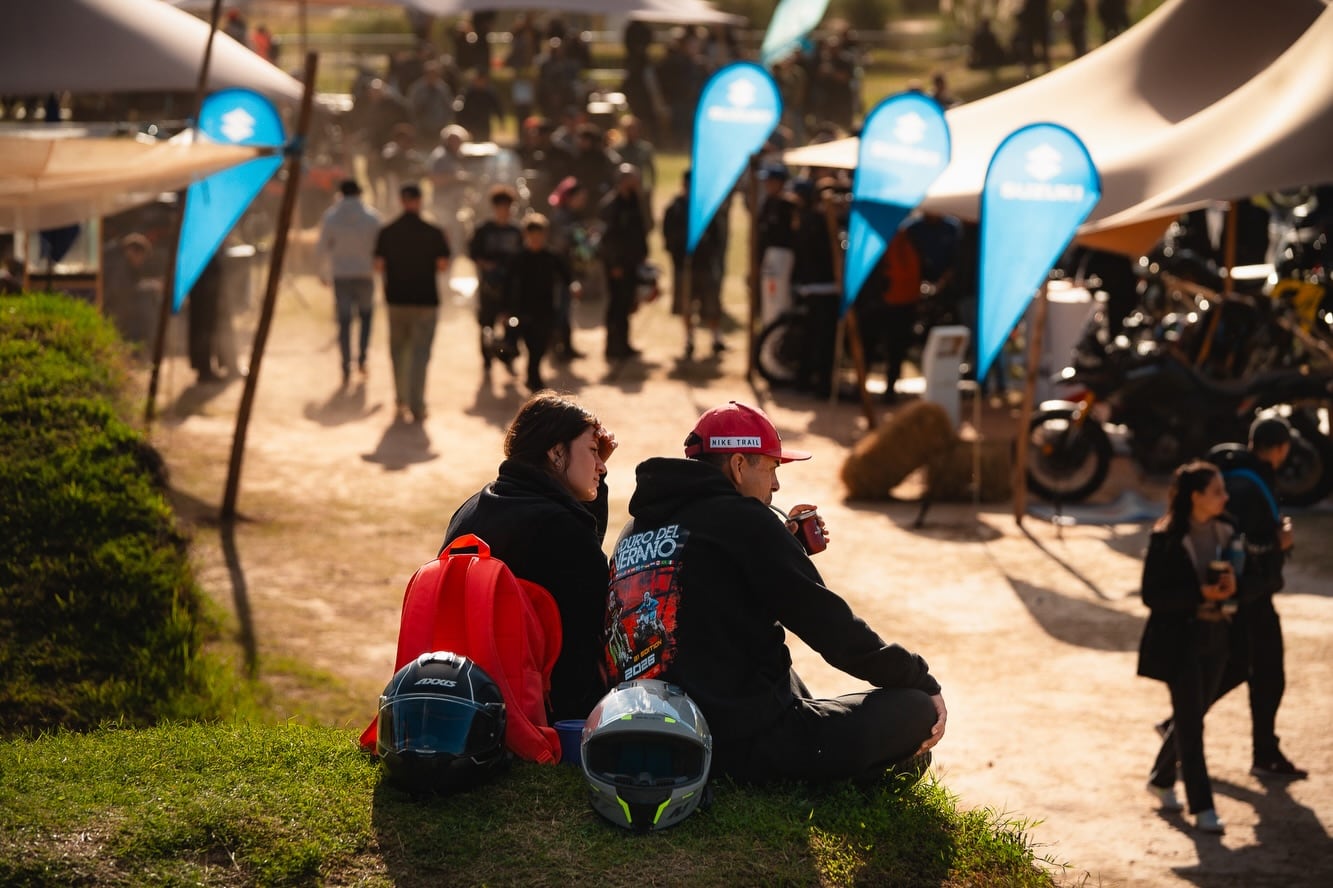 Hubo un espacio para que los asistentes del interior pudieran acampar