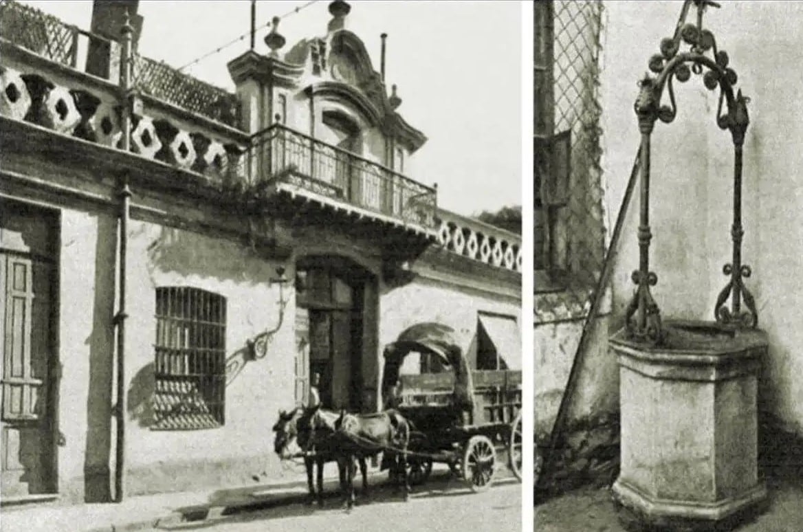 Casa de la familia Belgrano, 1909 (Foto: buenosaireshistoria.org)