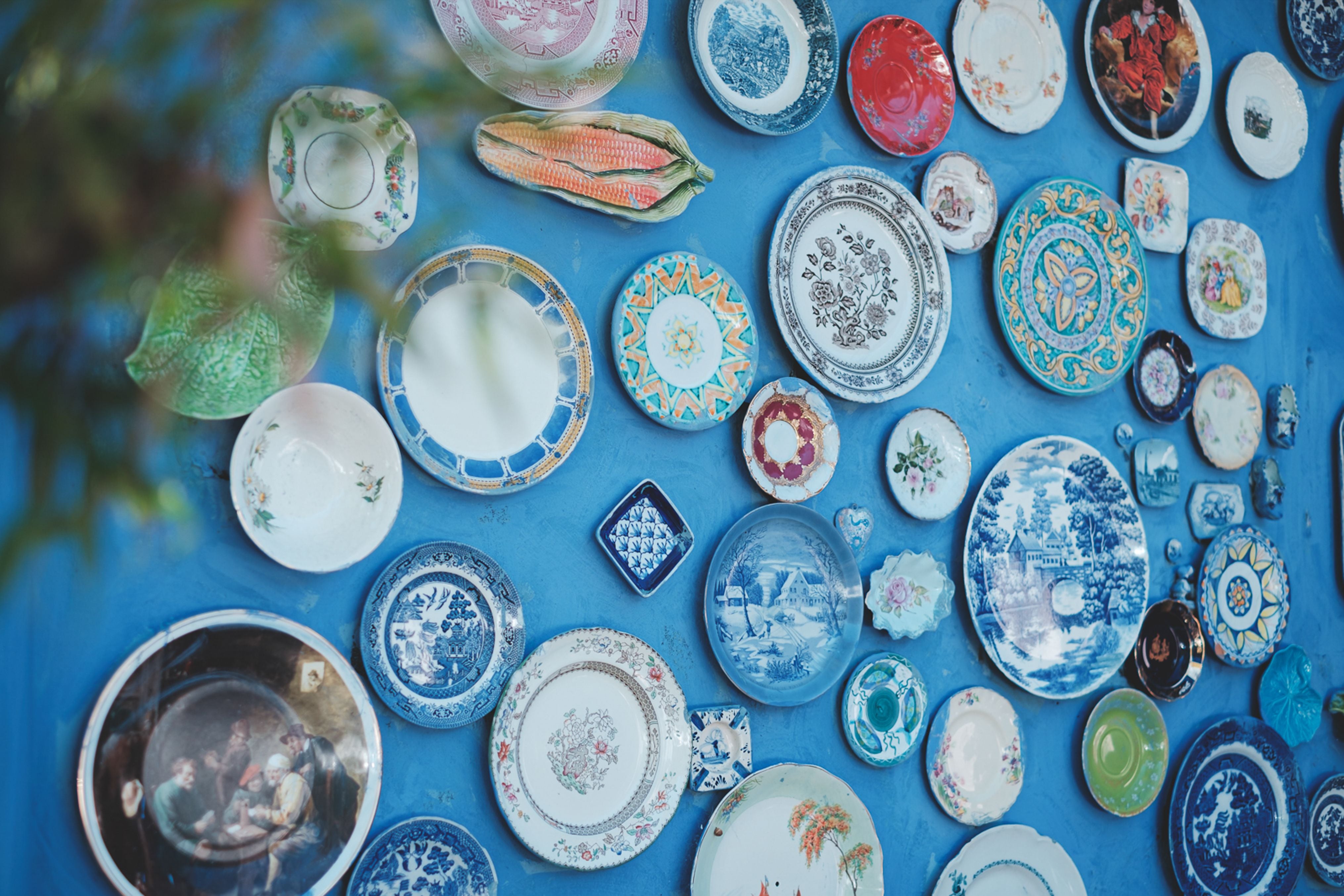 Los platos de porcelana eran un símbolo de poder y riqueza durante la Edad Media
