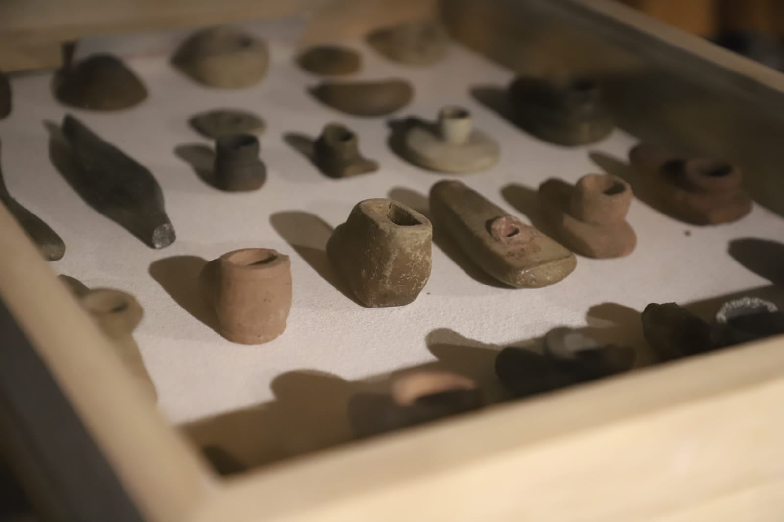 La colección de pipas históricas del museo