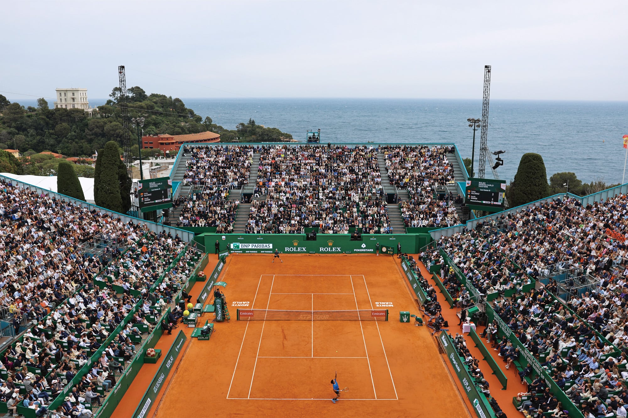 La final fue en la cancha principal, la Raniero III, que estaba a tope