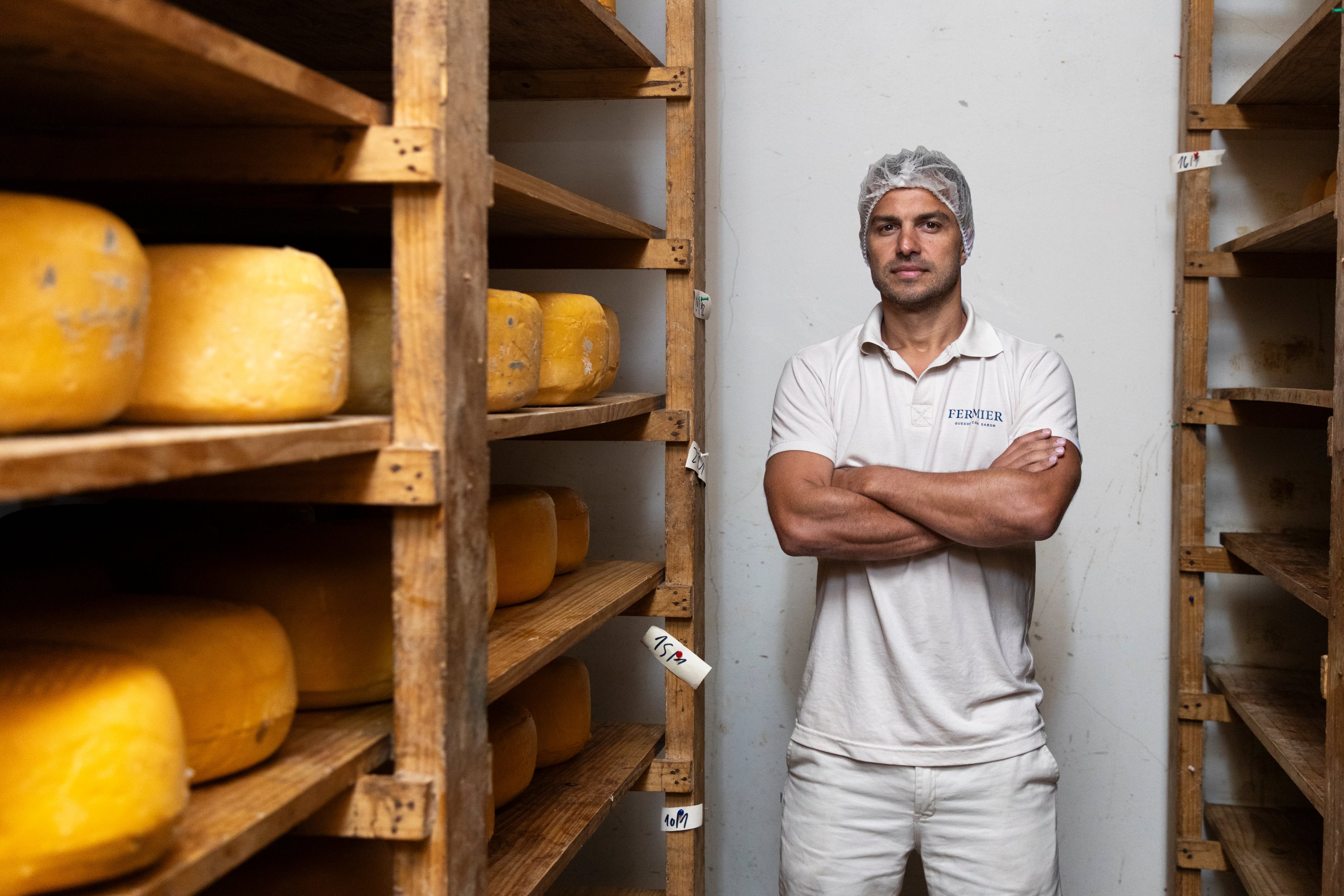 Felipe Rigabert es ingeniero en alimentos y trabaja en la empresa familiar