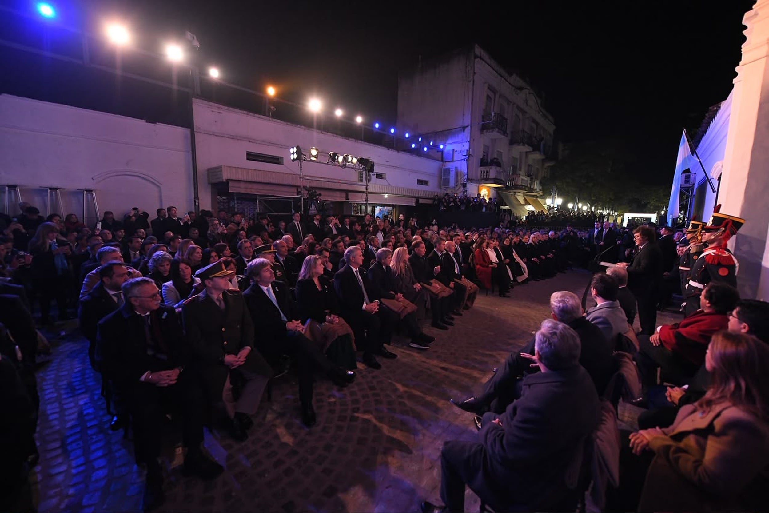 El Presidente dio un discurso en la Casa Histórica en el marco del 210° aniversario del Día de la Independencia en Tucumán
