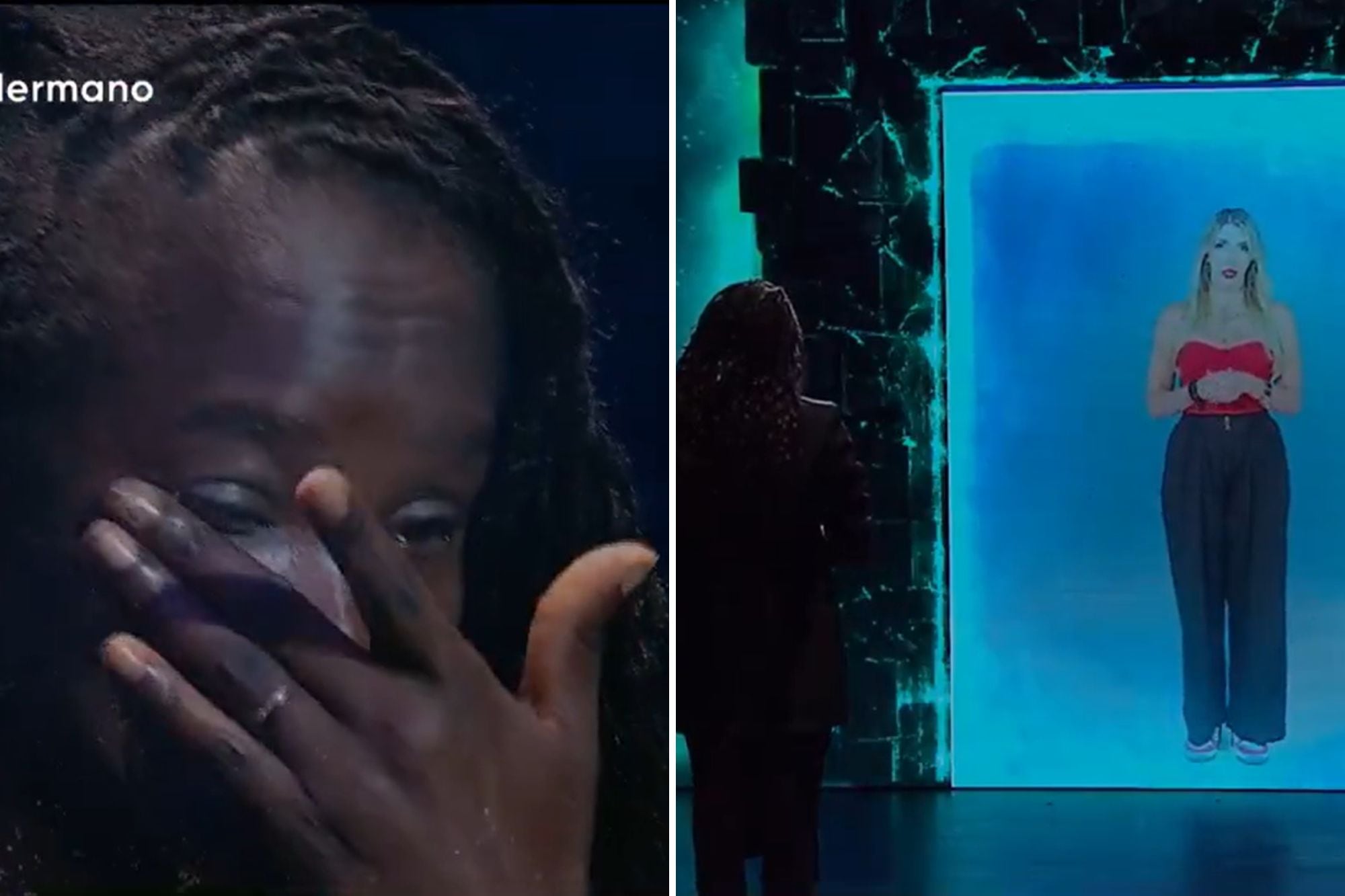 Carmiña volvió a Gran Hermano en el D.A.R. y enfrentó a Mavinga por primera vez