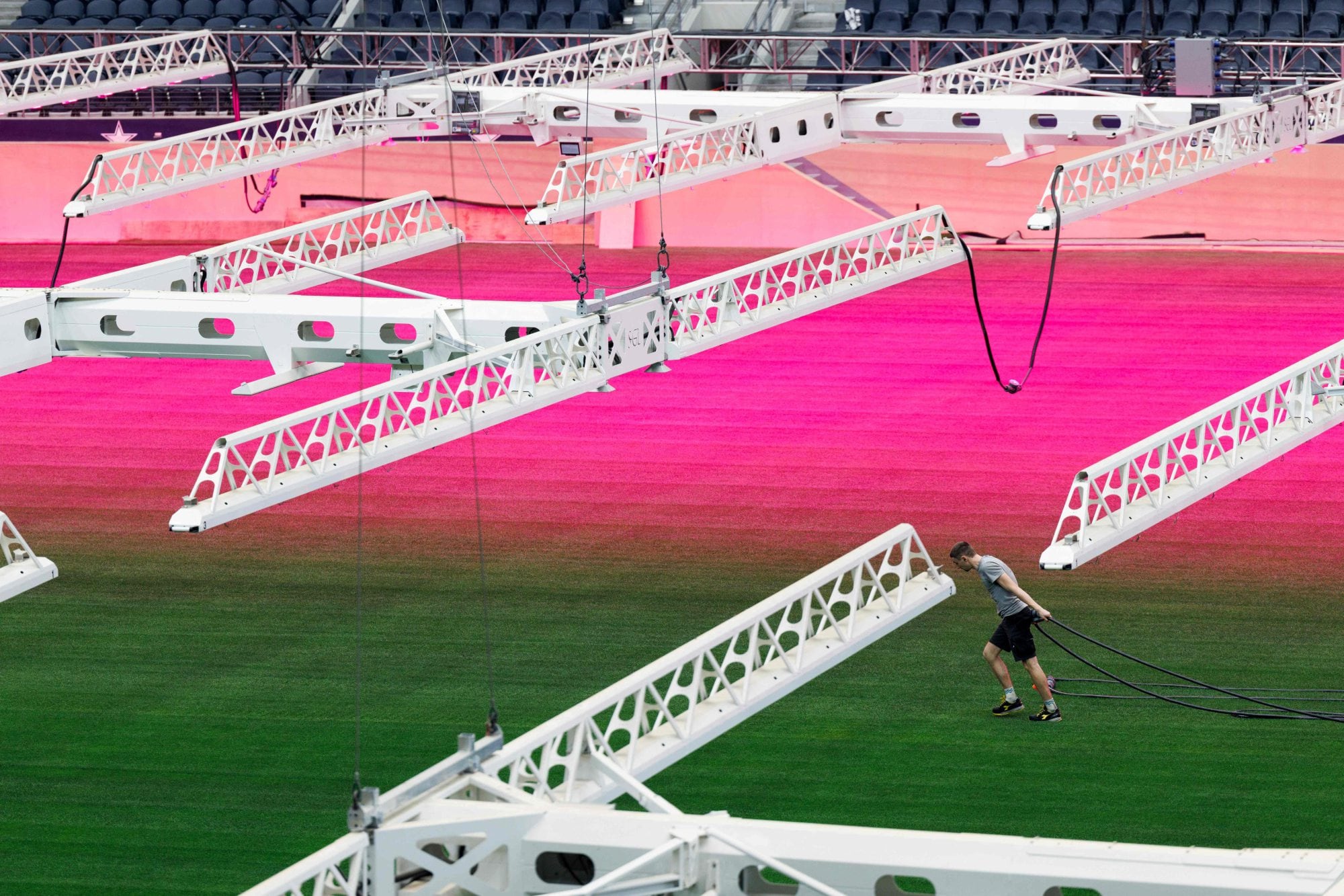 Las canchas del Mundial: cómo progresó la ingeniería para hallar el césped ideal y que solo se hable del juego
