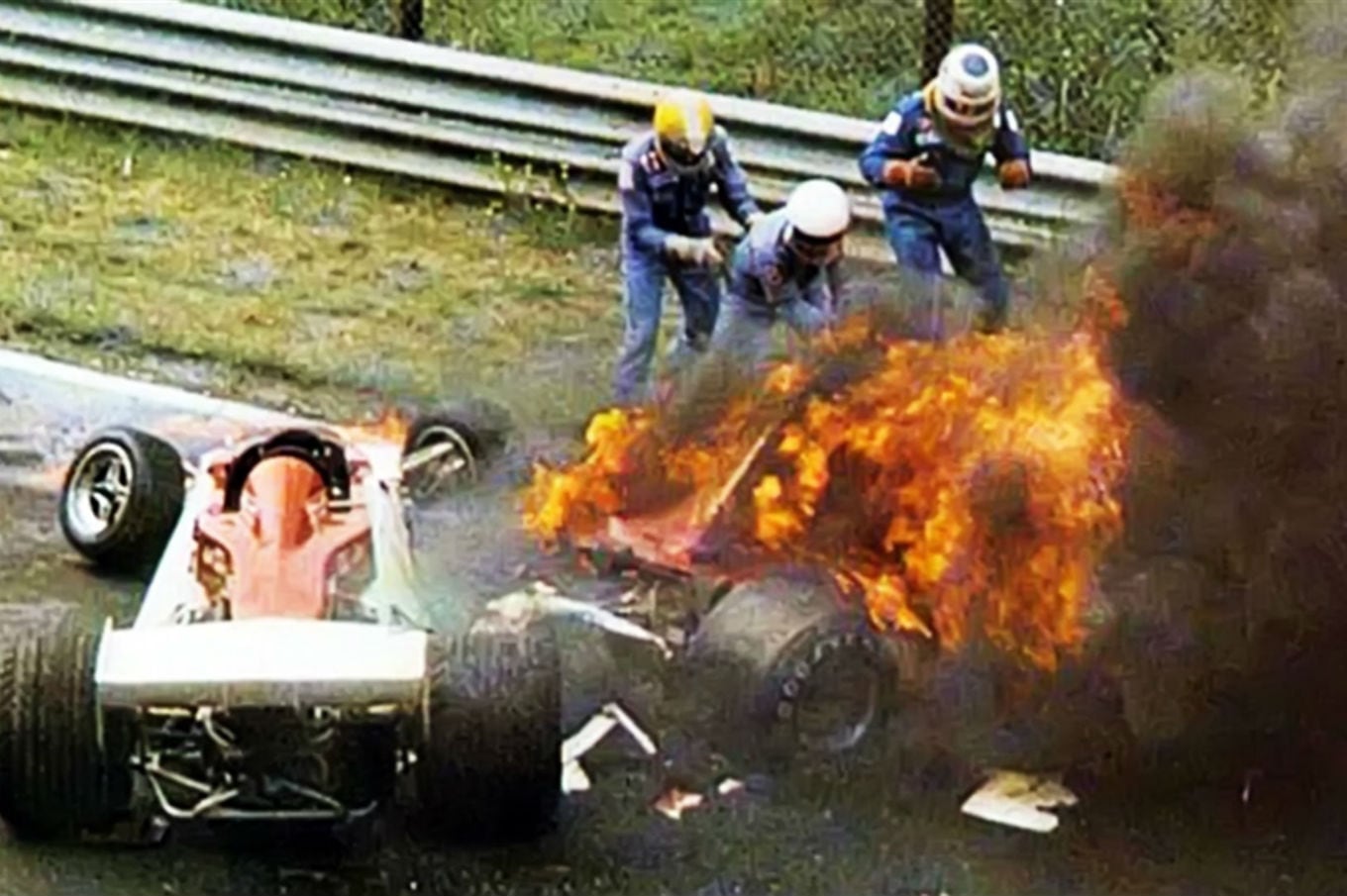 A 50 años de un momento escalofriante en la F1: el día que Niki Lauda se transformó en una antorcha humana