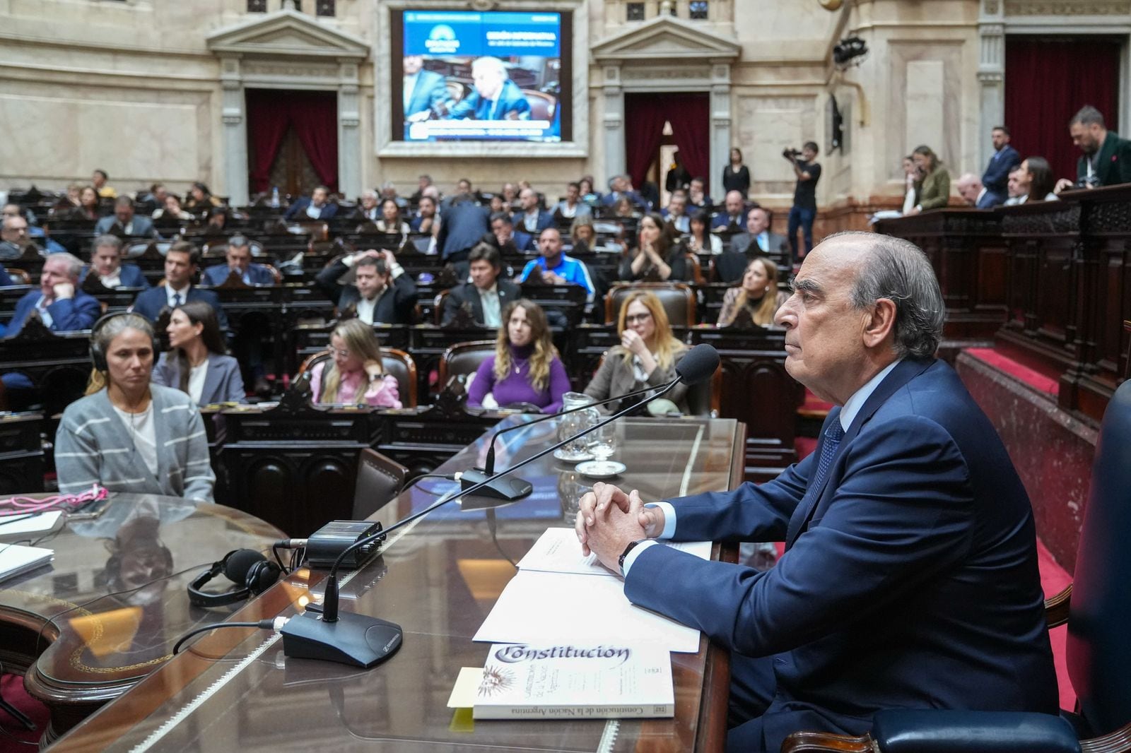 El jefe de Gabinete, Guillermo Francos