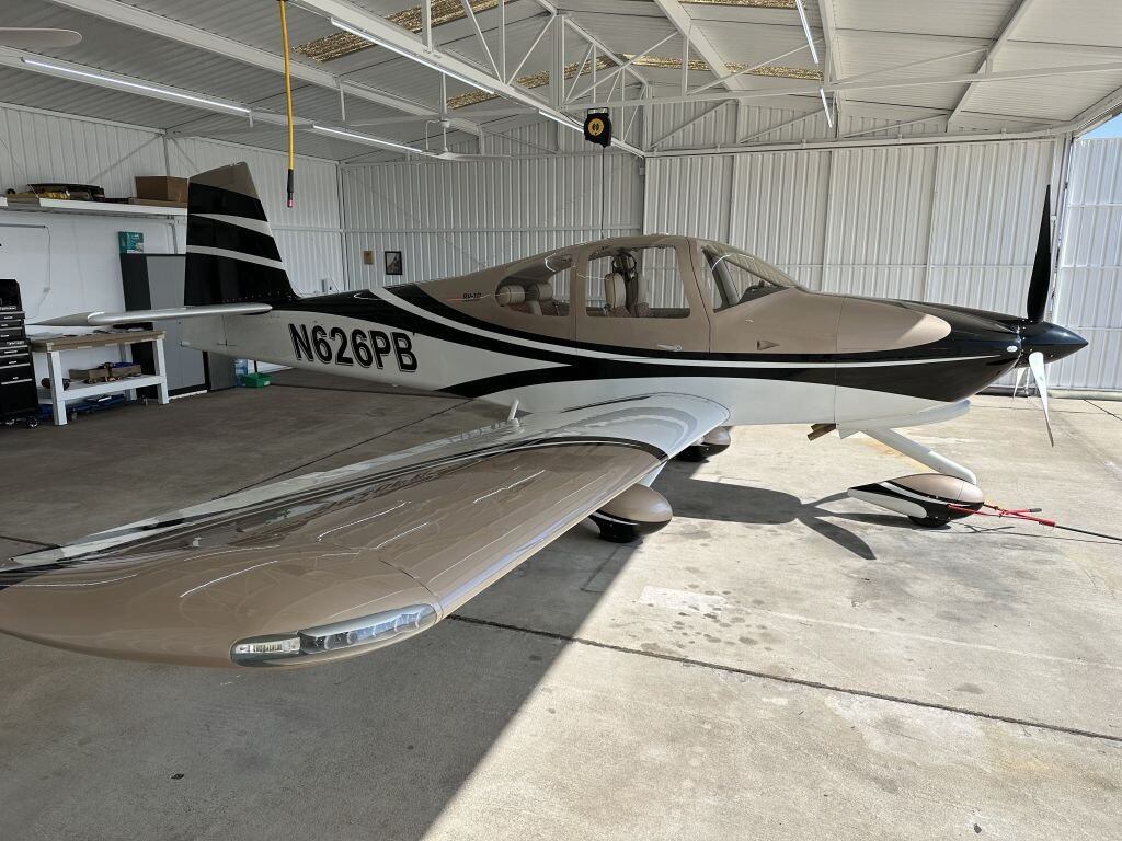 La avioneta que protagonizó el incidente.