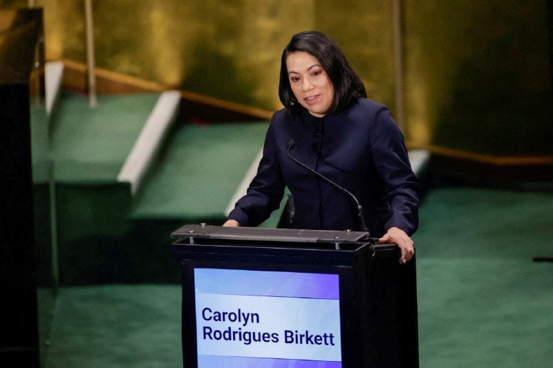 Carolyn Rodrigues-Birkett. Fuente: X