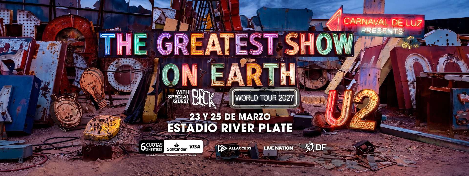 U2 regresa en marzo a la Argentina