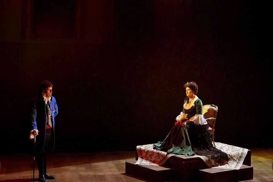 La argentina Silvia Luchetti interpreta a la reina María Luisa en el musical sobre Goya