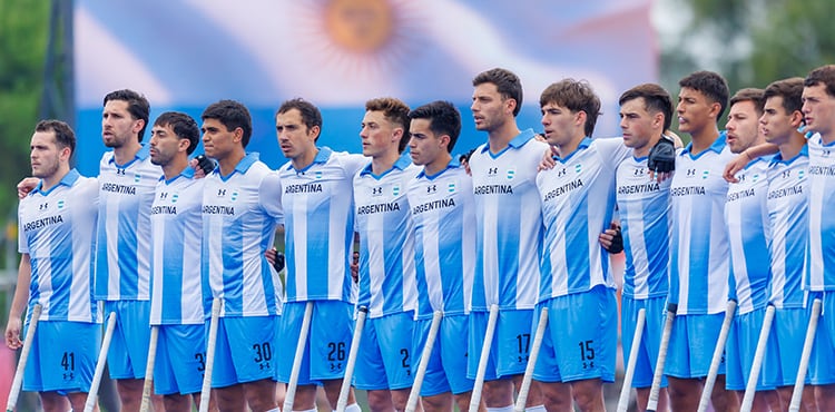 Una imagen del plantel de los Leones que se consagró en los Juegos Suramericanos