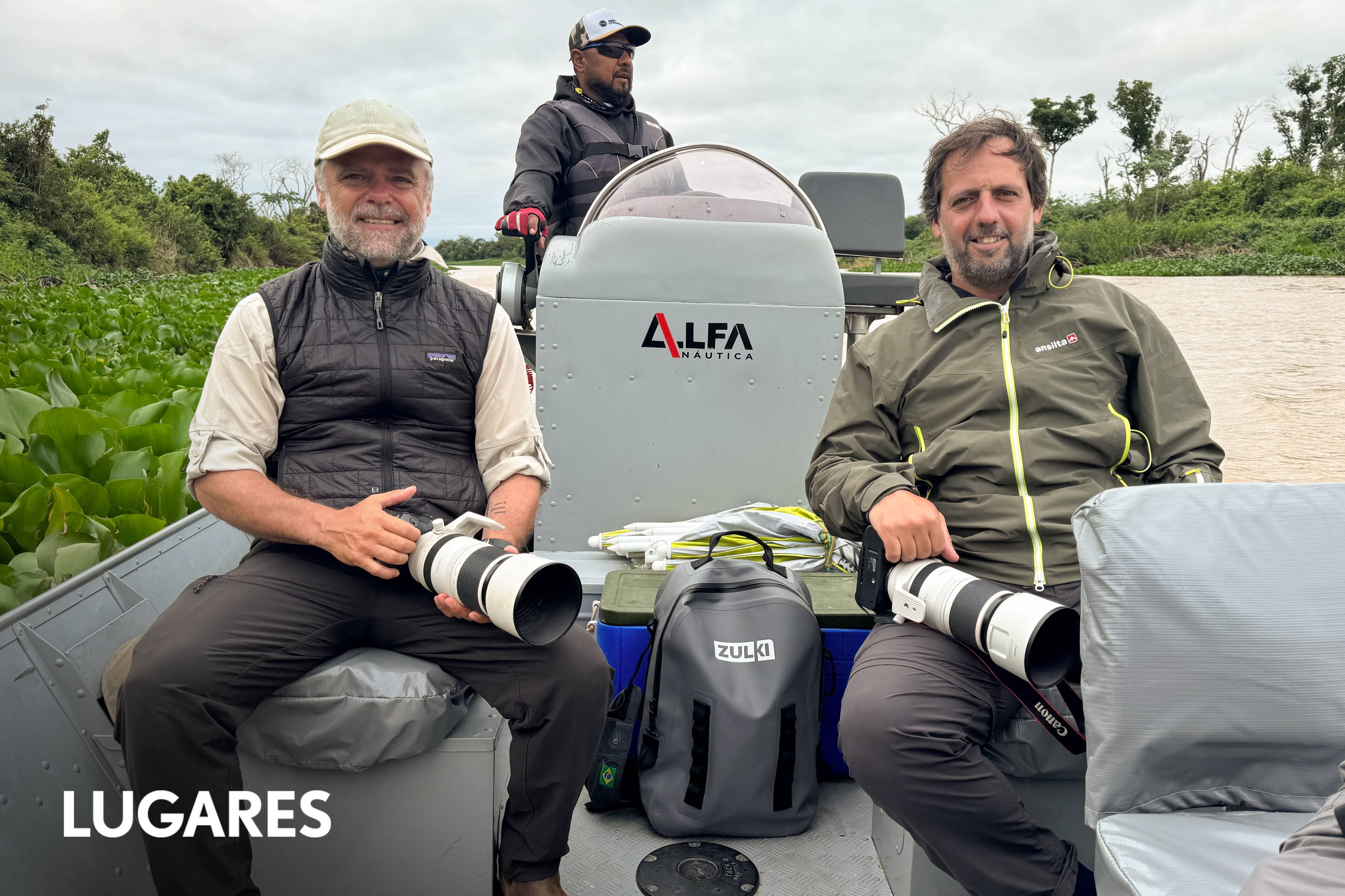 Son fotógrafos, aman la naturaleza y se asociaron para guiar viajes de aventura a Brasil y Tanzania