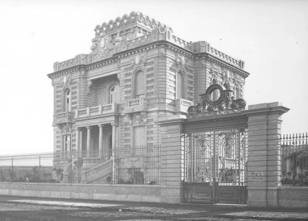 El Palacio Ceci a principios del siglo XX