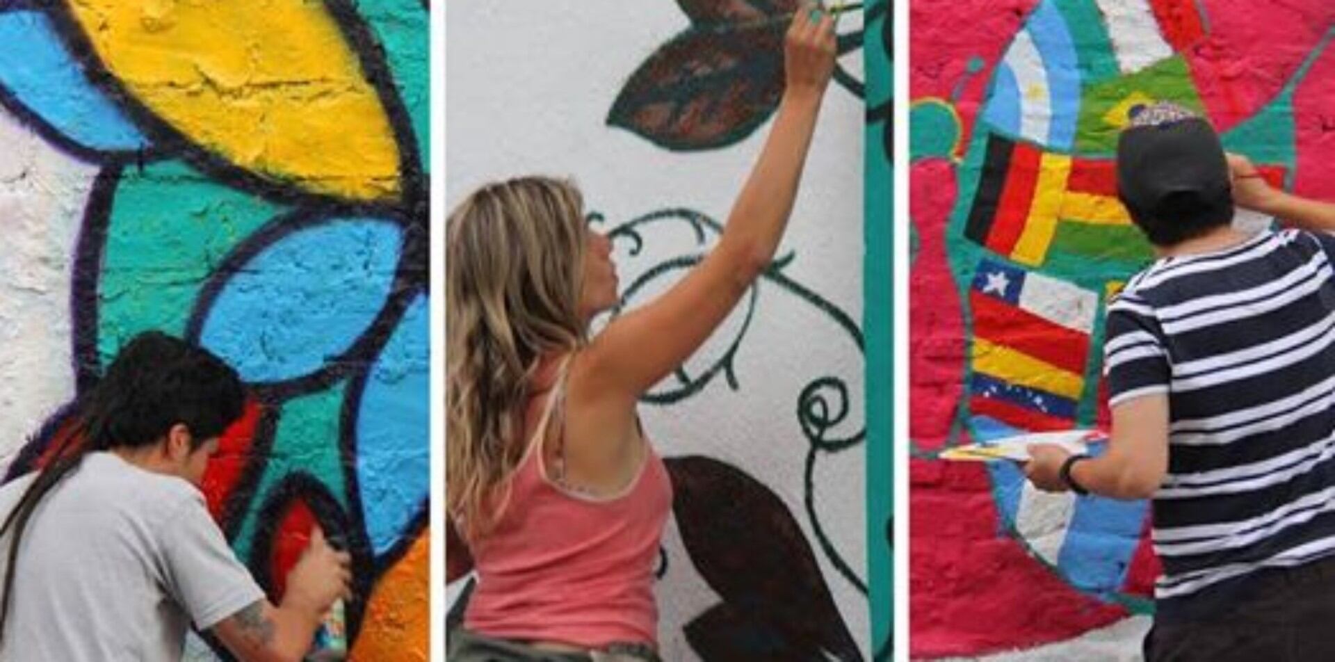 Pinta Argentina realizó campañas de prevención de salud junto a la Fundación Rossi, puesta en valor de espacios comunes, en escuelas rurales, espacios-plazas en pueblos, barrios vulnerables con Cristian Pugliese de Valen Pinturas