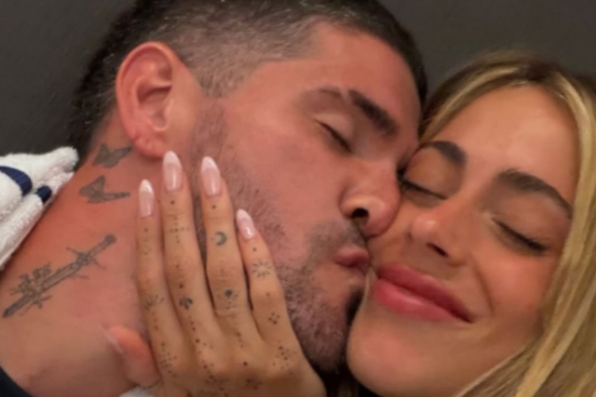 Rodrigo De Paul festejó con Tini Stoessel el triunfo de Argentina vs. Austria: "Con vos es más lindo"