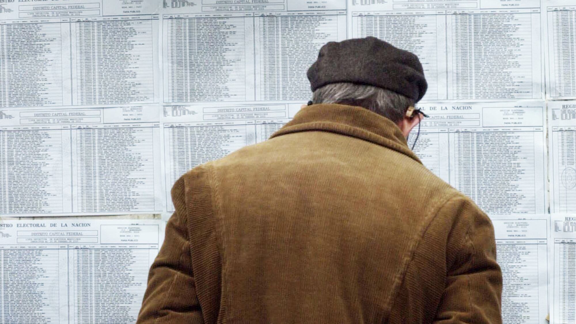 La consulta del padrón ofrece los datos pormenorizados para la votación