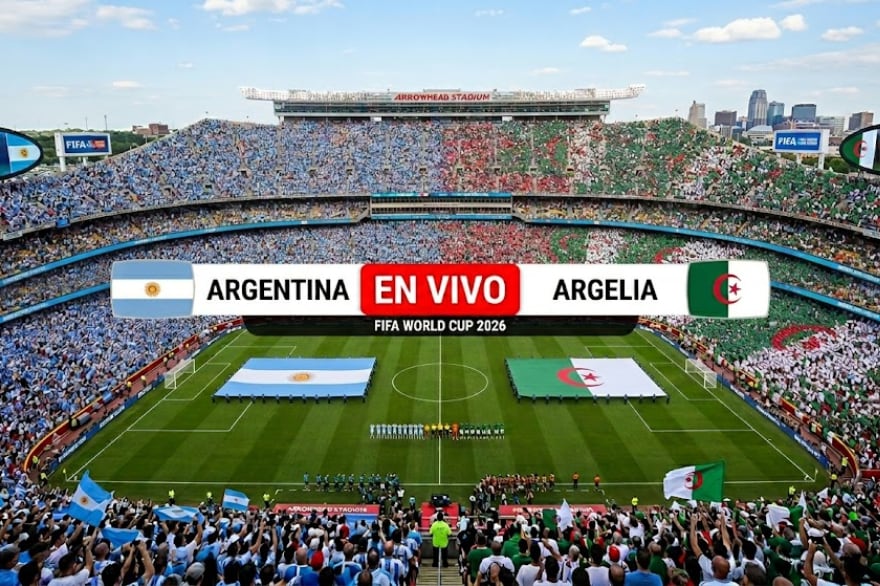 Argentina y Argelia juegan en Kansas City este martes