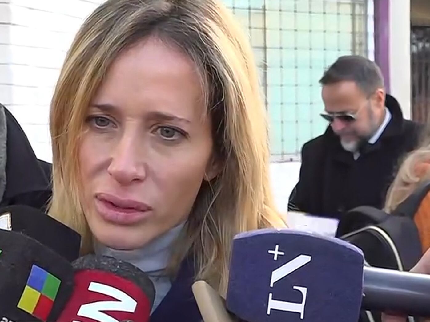 Antes de la lectura de los alegatos finales, Julieta Prandi aseguró que espera una pena ejemplar contra su exmarido, Claudio Contardi