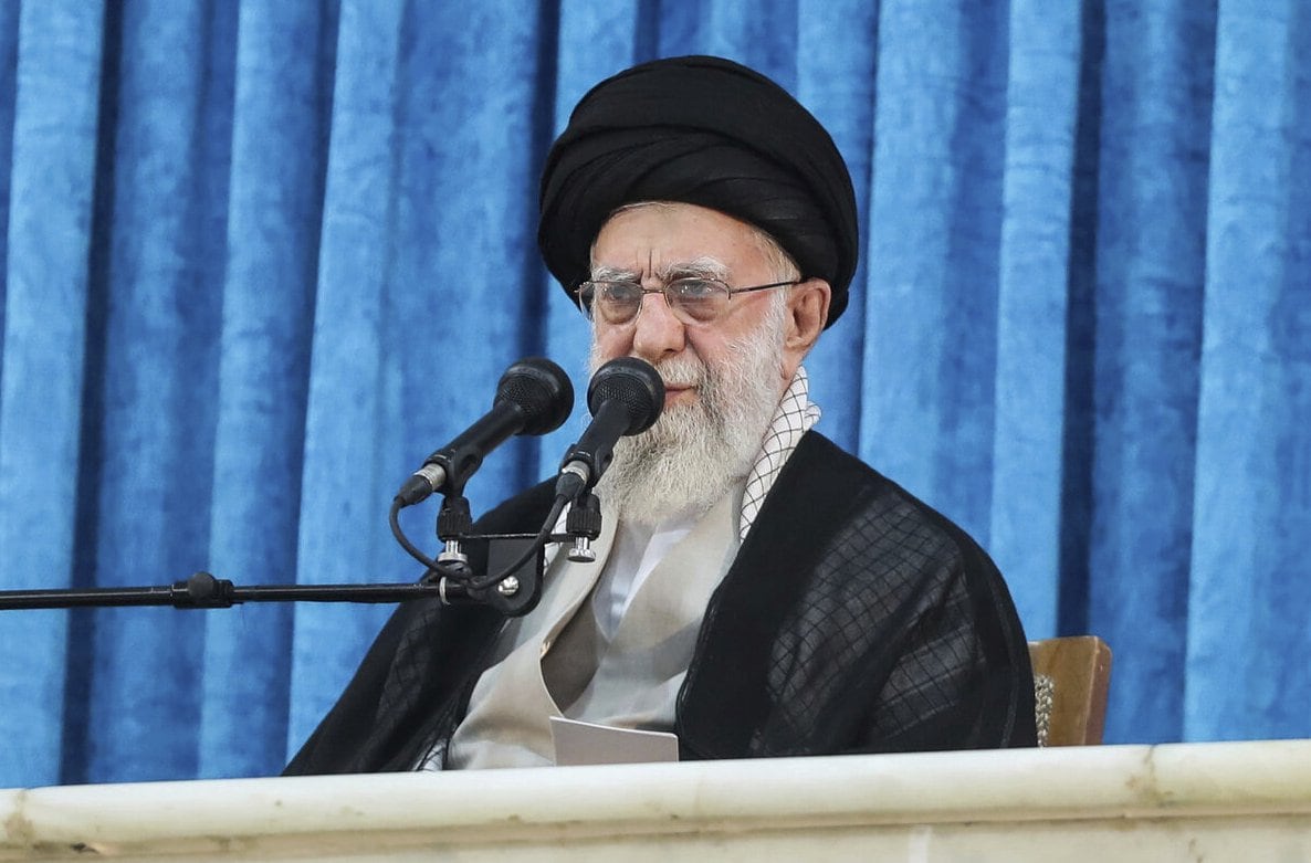 El ayatollah Ali Khamenei, en Teherán.
