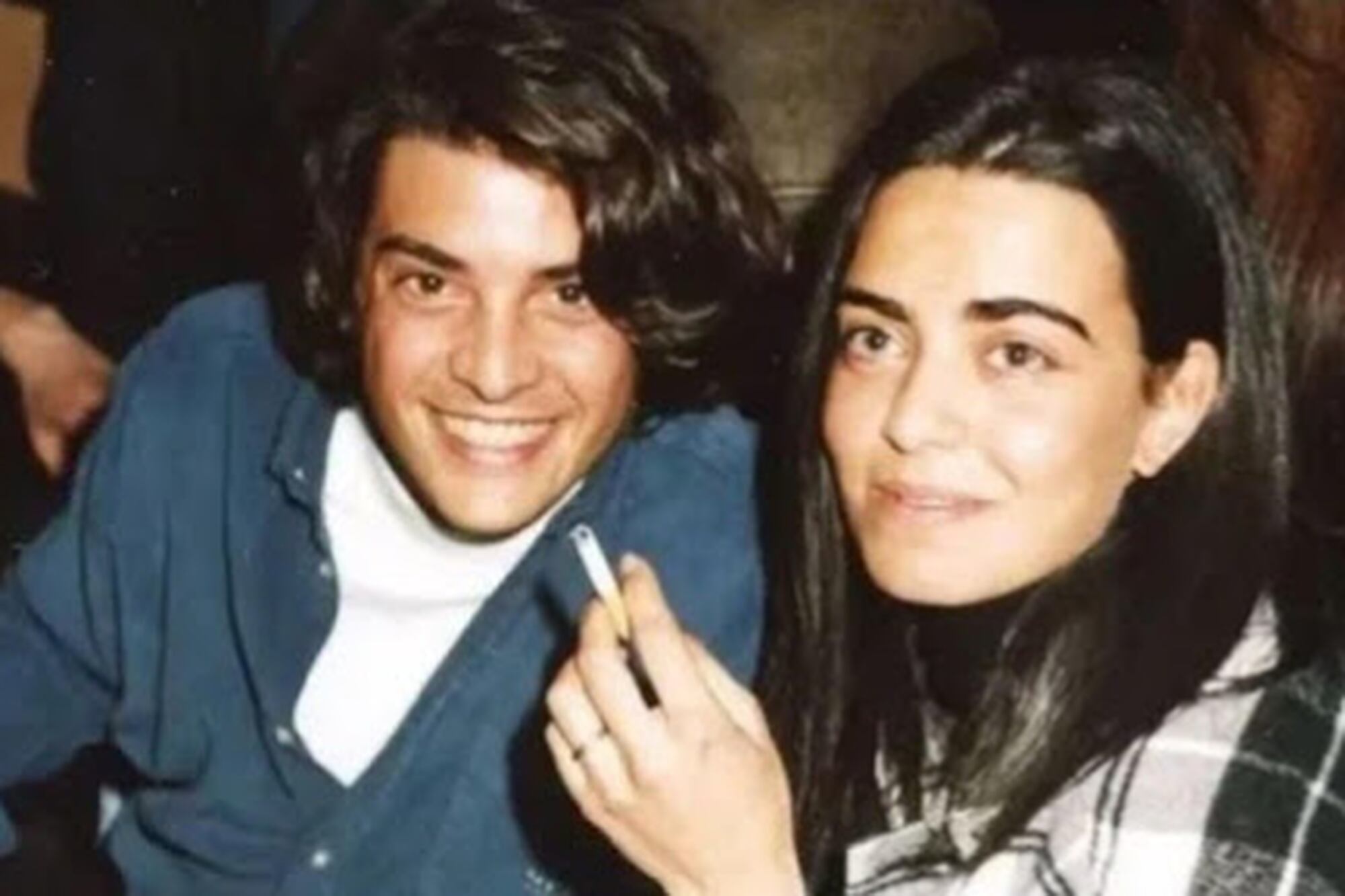 El actor junto a su exesposa, Sandra Pettovello